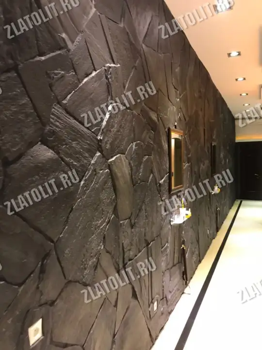 чёрный плитняк златолит для мощения и облицовки в наличии от производителя