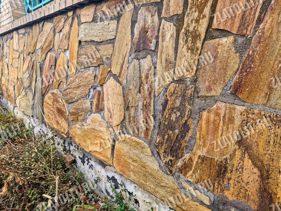 плитняк златолит Кора дерева для мощения и облицовки в наличии от производителя